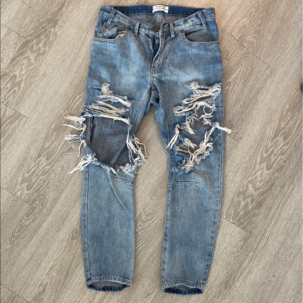🔥One X Oneteaspoon 🔥oversized jeans🔥